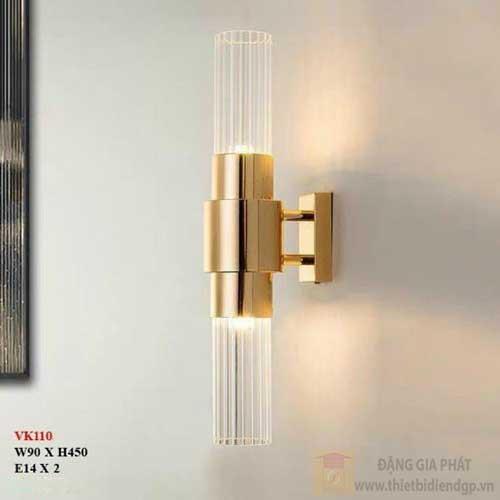 Đèn vách trang trí W90*H450, E14*2