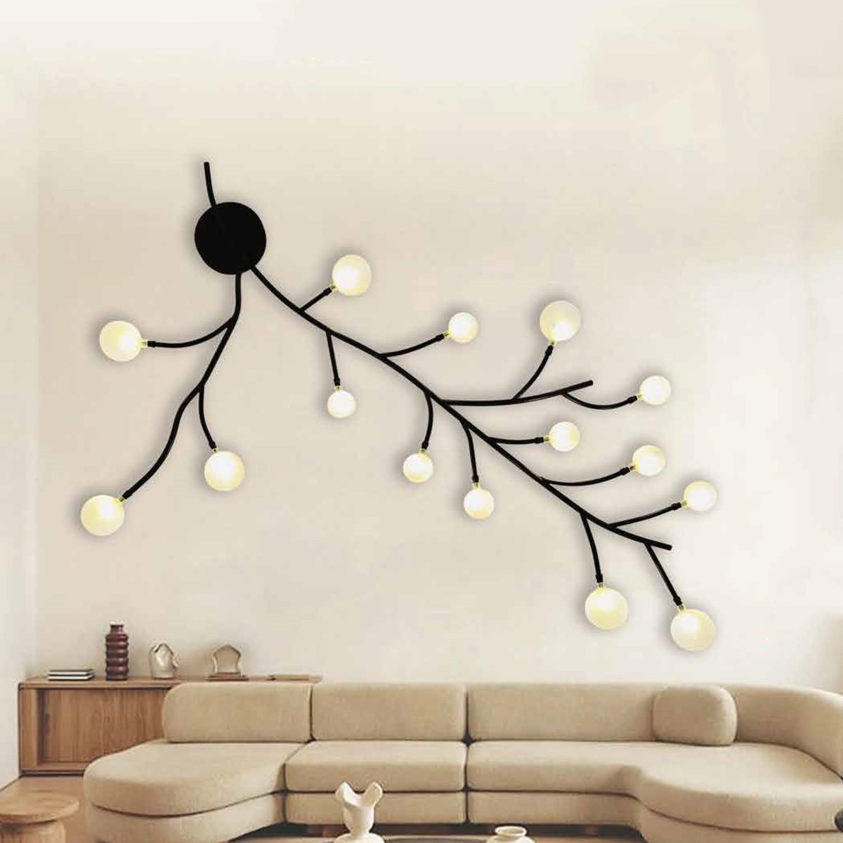 Đèn tường L1300*H900 - G4*15