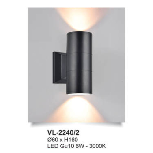 Đèn vách Andora Ø60 x H160 LED GU10 6W - 3000K