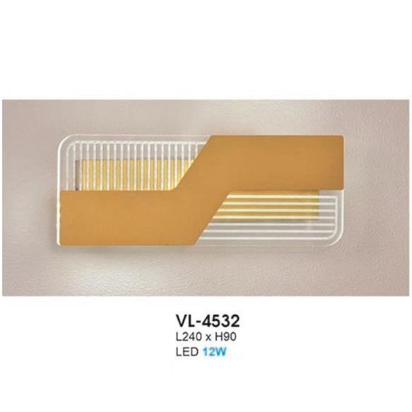 Đèn vách led trang trí trong nhà L240*H90 - 12W