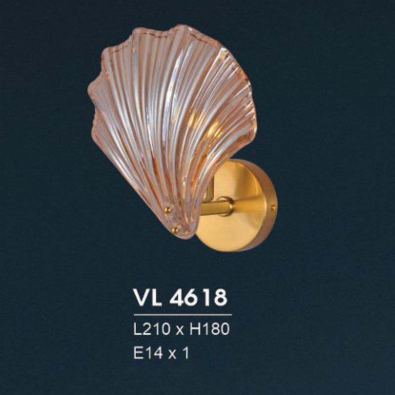 Đèn vách trang trí E14*1 - L210*H180