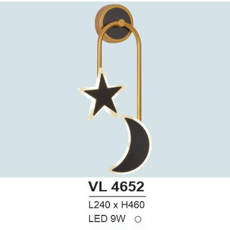Đèn vách trang trí led L240*H460 - LED 9W, ánh sáng trắng