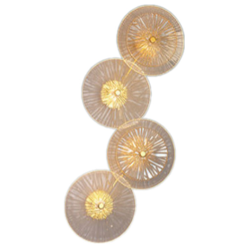 Đèn vách trang trí L380*W80*H700-LED 20W - 3000K - thủy tinh + Hợp kim