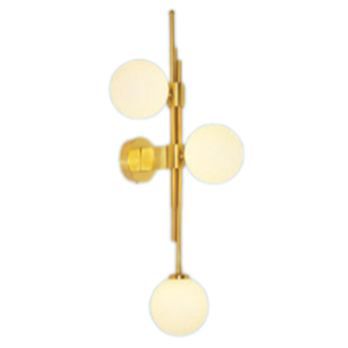 Đèn vách trang trí Ø180 x H700 G9 x 3 Thủy tinh + Hợp kim