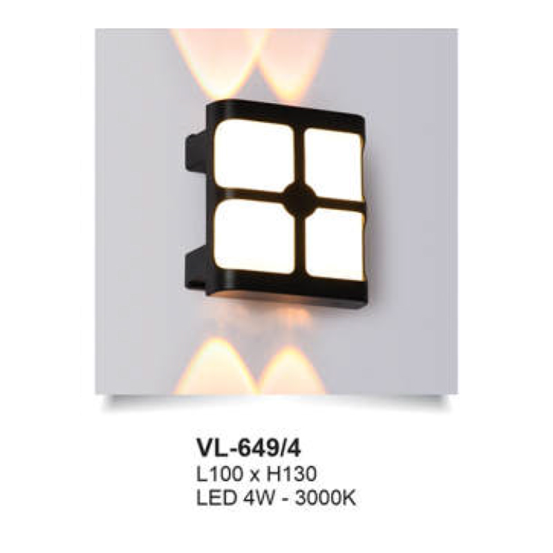 Đèn vách Andora L100*H130 - LED 4W - 3000K