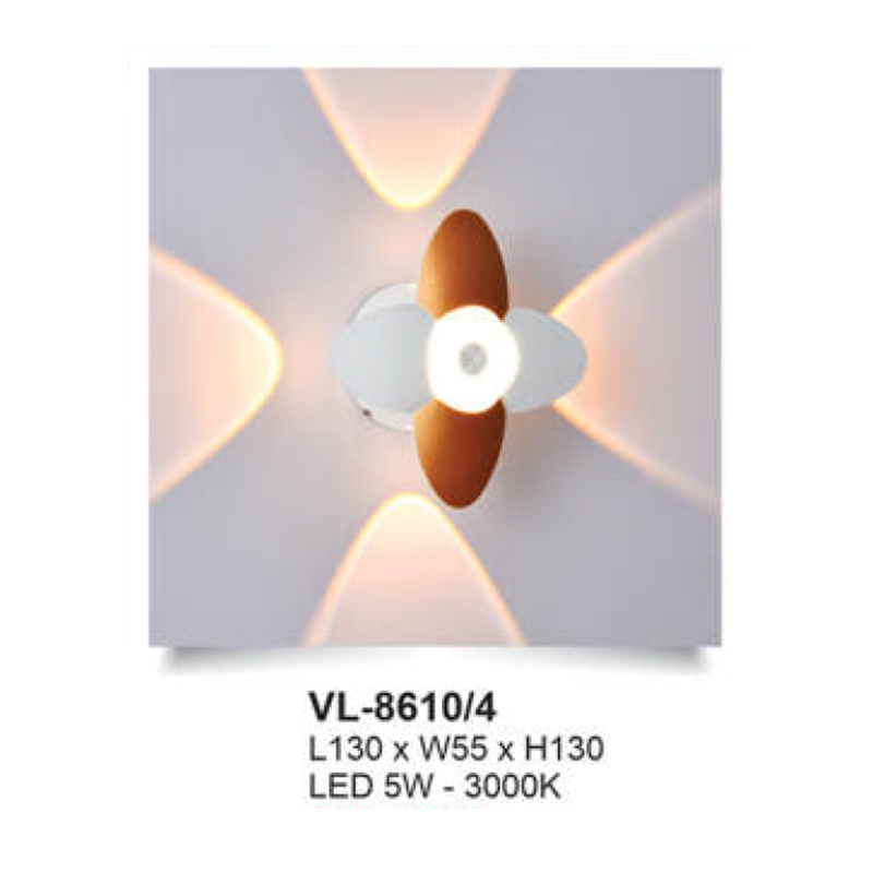 Đèn vách Andora L130*W55*H130 - LED 5W - 3000K