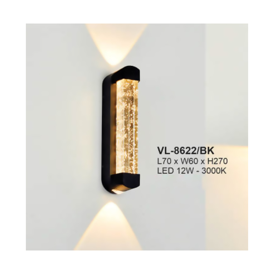 Đèn vách Andora L70*W60*H270 LED 12W 3000K