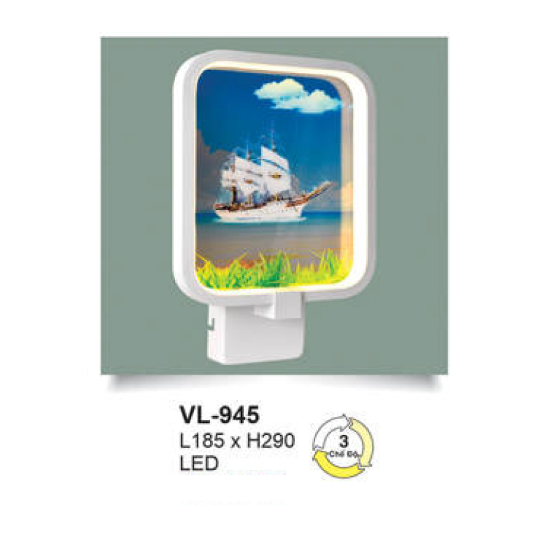 Đèn tường trang trí Andora L185*H290 - LED 3 CĐ