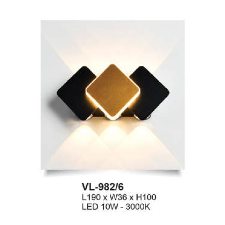 Đèn vách Andora L190*W36*H100 - LED 10W 3000K
