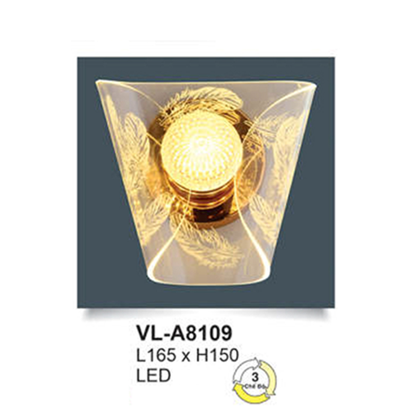 Đèn tường trang trí Andora L165*H150 - LED 3 CĐ