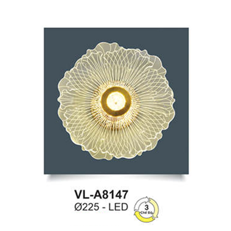 Đèn tường trang trí Andora Ø225 - LED 3 CĐ