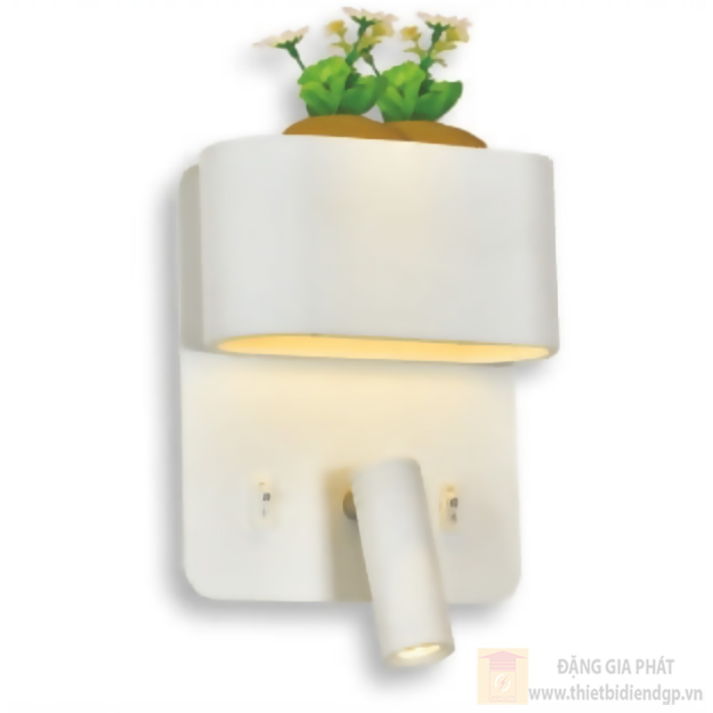 Đèn Vách Trang Trí L160*W100*H180, LED 10W+3W
