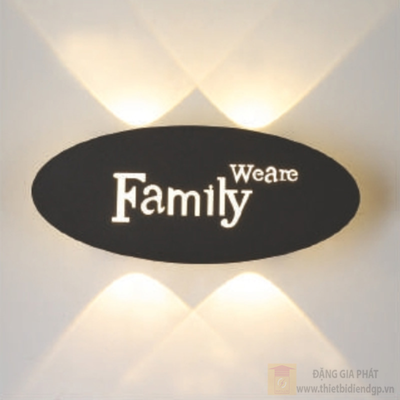 Đèn vách led trang trí trong nhà L240 x H100 - 14W