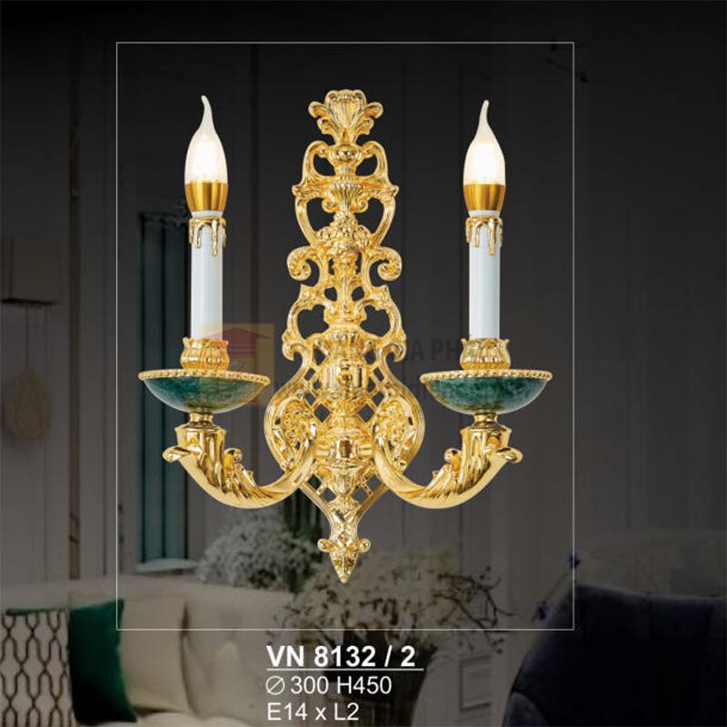 Đèn vách Nến Sano E14*L2 - Ø300*H450