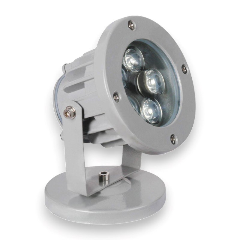 Đèn cắm (rọi) cỏ Ø100, LED 5W ánh sáng vàng & xanh