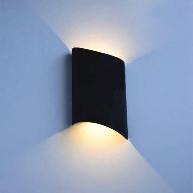 Đèn tường ngoài trời Verona L130 x H180 - 5W x 2, vỏ đen