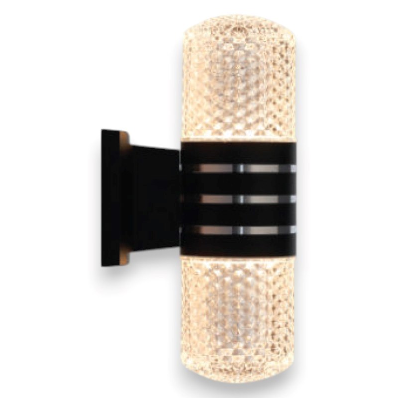 Đèn vách ngoài trời Verona Ø90*H260 - 9W*2