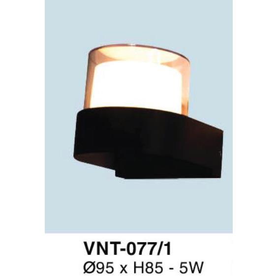 Đèn vách ngoài trời Ø95*H85 - 5W