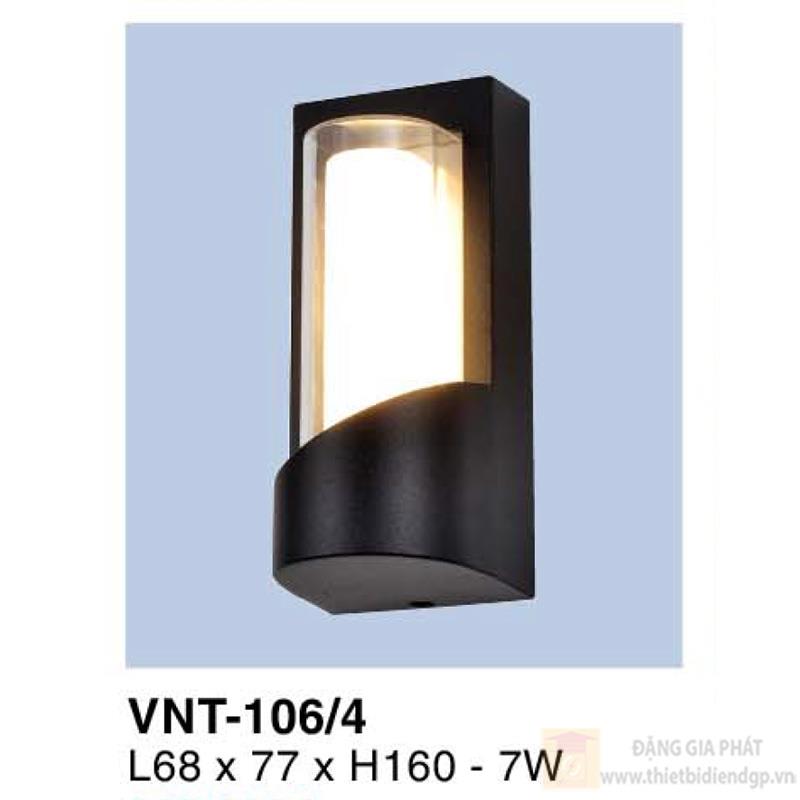 Đèn vách ngoài trời Verona L68*77*H160 - 7W