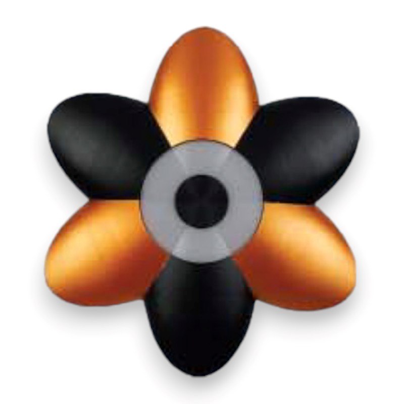 Đèn vách ngoài trời Verona L205*65*H205 - 7W - vỏ đen, vàng