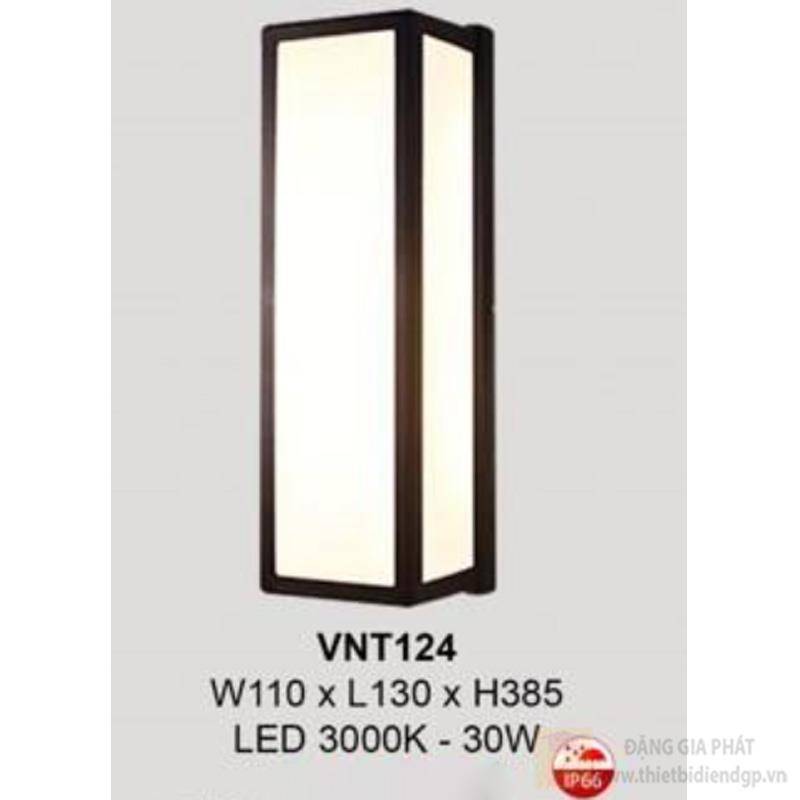 Đèn vách ngoài trời W110*L130*W385 - LED 3000K - 30W