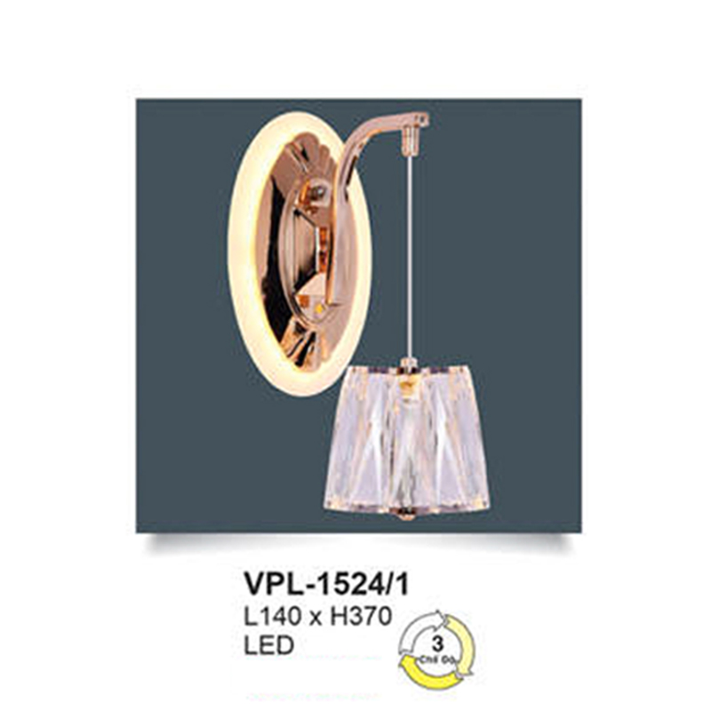 Đèn tường trang trí Andora L140*H370 - LED 3 CĐ