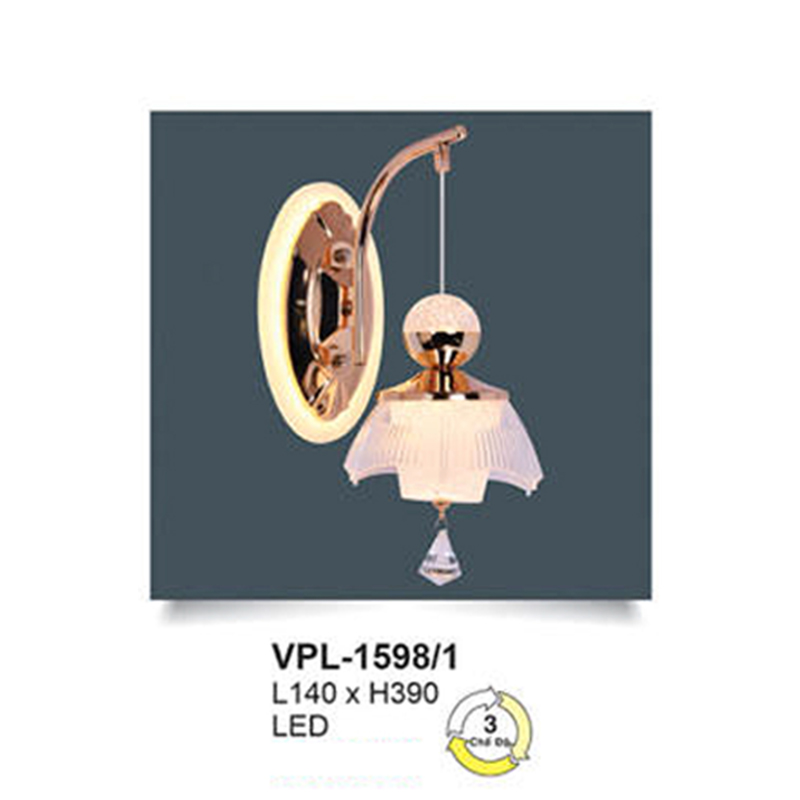 Đèn tường trang trí Andora L140*H390 - LED 3 CĐ