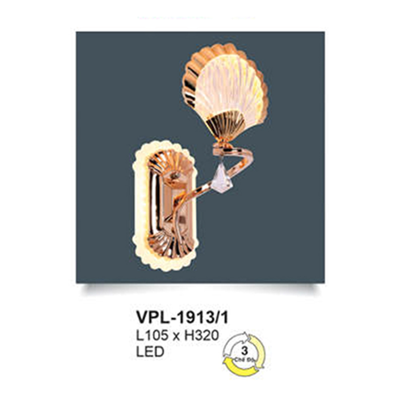 Đèn tường trang trí Andora L105*H320 - LED 3 CĐ