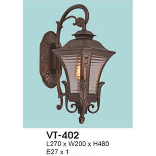 Đèn vách ngoài trời L270*W200*H480 - E27*1