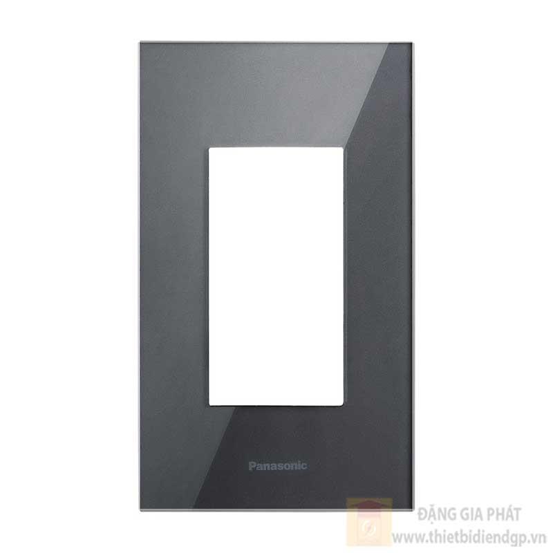 Mặt dùng cho 3 thiết bị Panasonic WEGH6803CYH-VN ( Nhựa Acrylic ) màu xám ánh kim