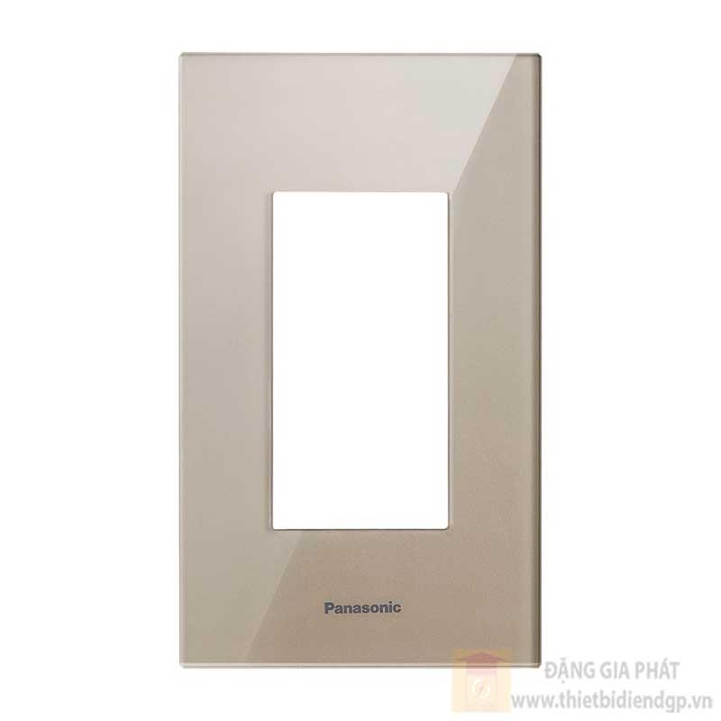 Mặt dùng cho 3 thiết bị Panasonic WEGH6803CYZ-VN ( Nhựa Acrylic ) màu vàng ánh kim