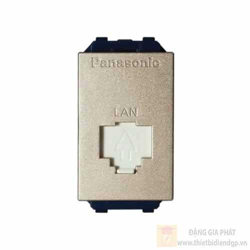 Ổ cắm mạng Panasonic WEV24886MYZ-CAT6 CAT6 màu vàng ánh kim