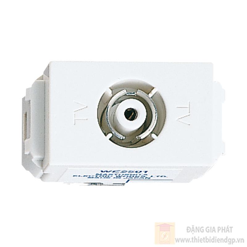 Ổ cắm TiVi Panasonic WEV2501SW 75 Ohm