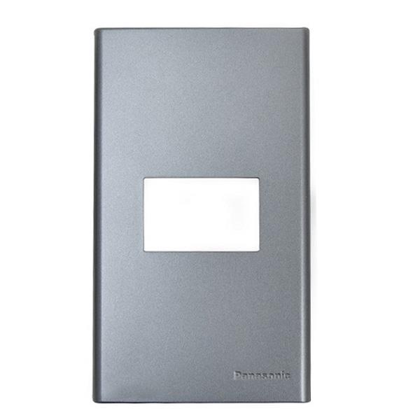 Mặt dùng cho 1 thiết bị Panasonic WEV68010MH màu xám ánh kim