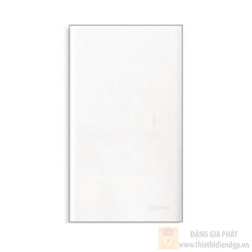 Mặt kín đơn Panasonic WEV68910MW màu trắng ánh kim
