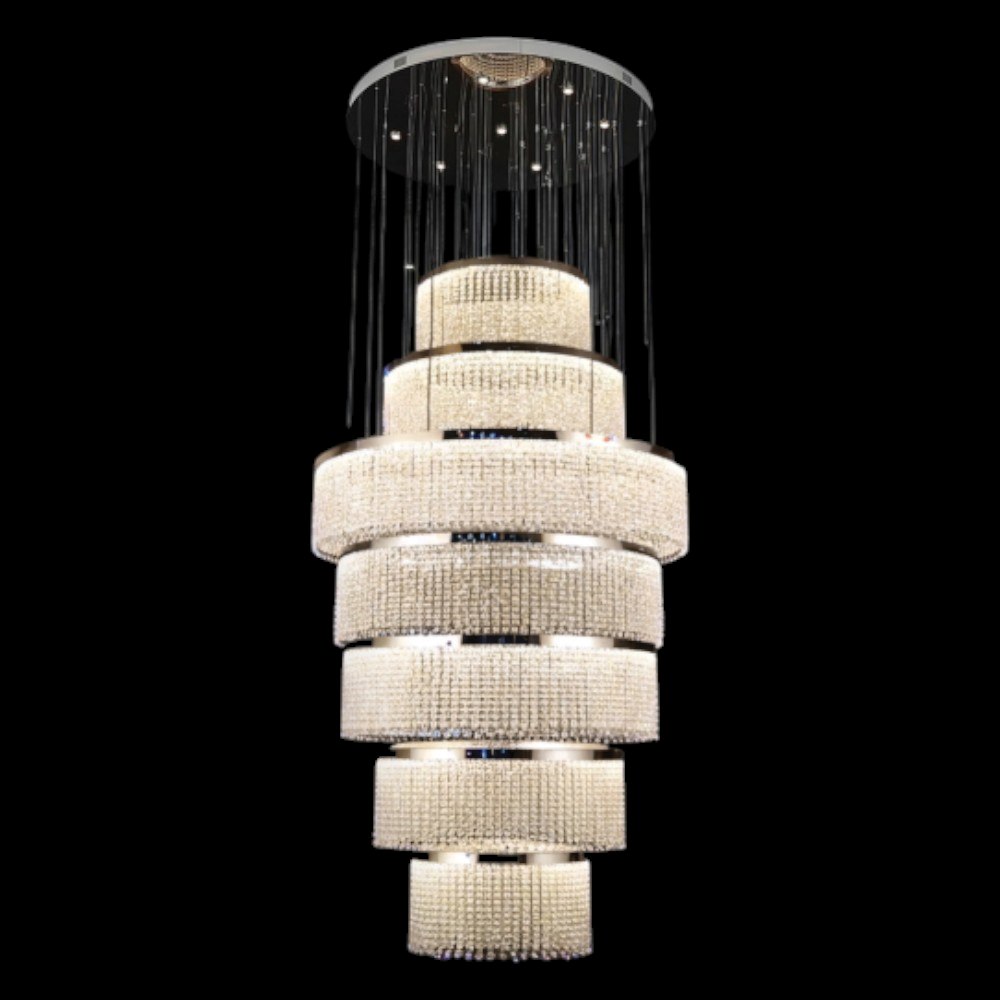 Đèn chùm pha lê Andora TPL-84170/7 Ø1000* H3500 3000K