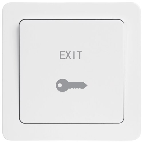 Công tắc chuông 1 cực 10A đánh dấu Exit, nút bấm lớn