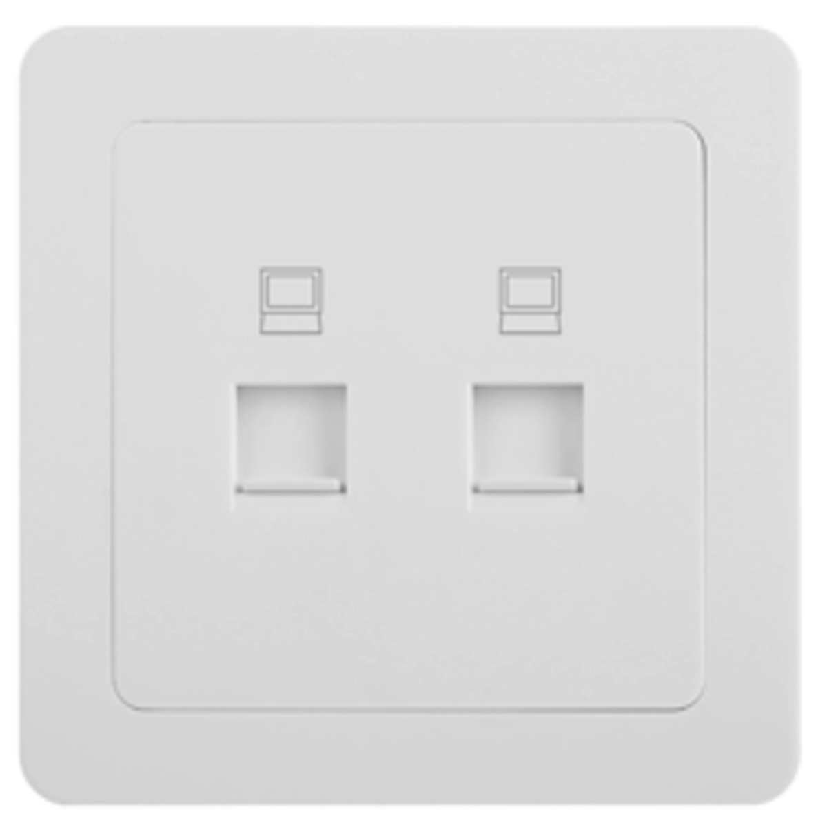 Ổ cắm mạng đôi RJ45 Cat 5e
