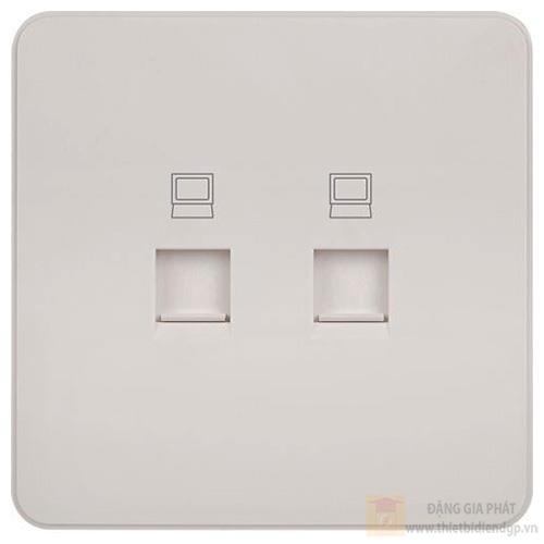 Ổ cắm mạng đôi RJ45 Cat 5e