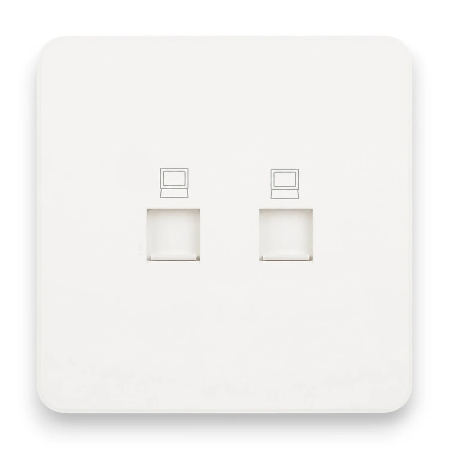 Ổ cắm mạng đôi RJ45 Cat 5e