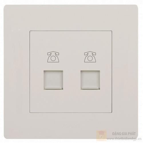 Ổ cắm điện thoại đôi RJ11