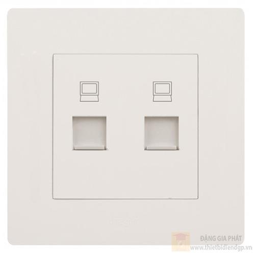 Ổ cắm mạng đôi RJ45 Cat 5e