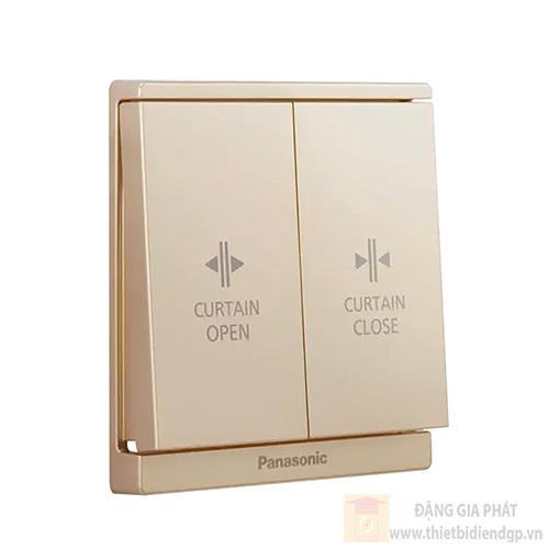 Nút nhấn rèm cửa màu vàng ánh kim