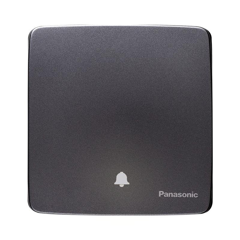 Nút nhấn chuông Panasonic WMT540108MYH-VN 220VAC-10A màu xám ánh kim