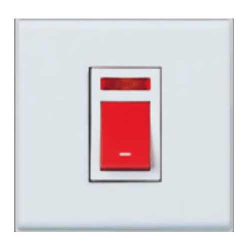 Bộ công tắc D 2 cực có đèn báo, 250VAC - 45A
