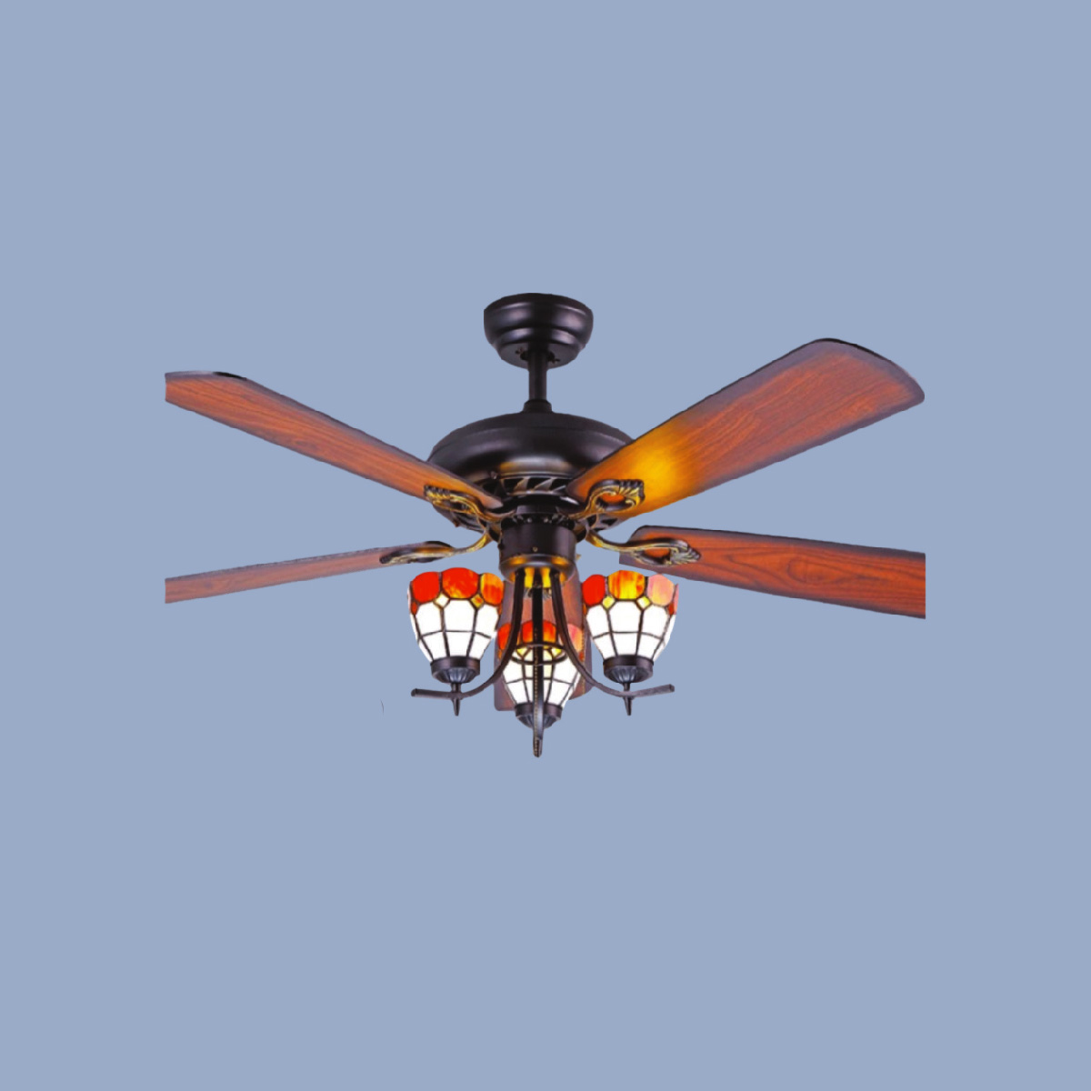 Quạt trần đèn 5 cánh gỗ Klasse 52KSP 514