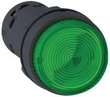 Nút nhấn có đèn Led 230VAC, N/O, Ø22 (Spring Return)