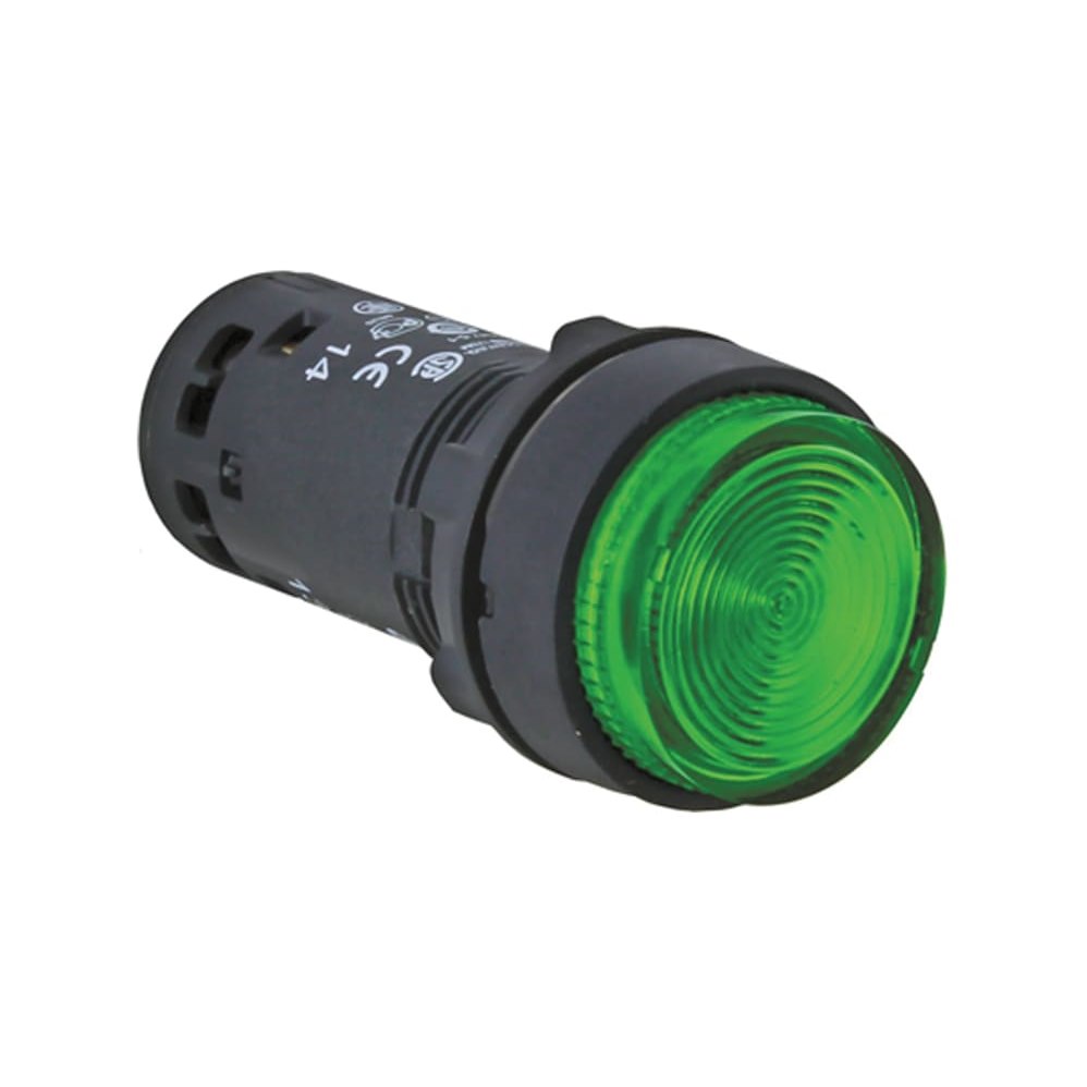 Nút nhấn có đèn Led 230VAC, N/O, Ø22 (Spring Return)