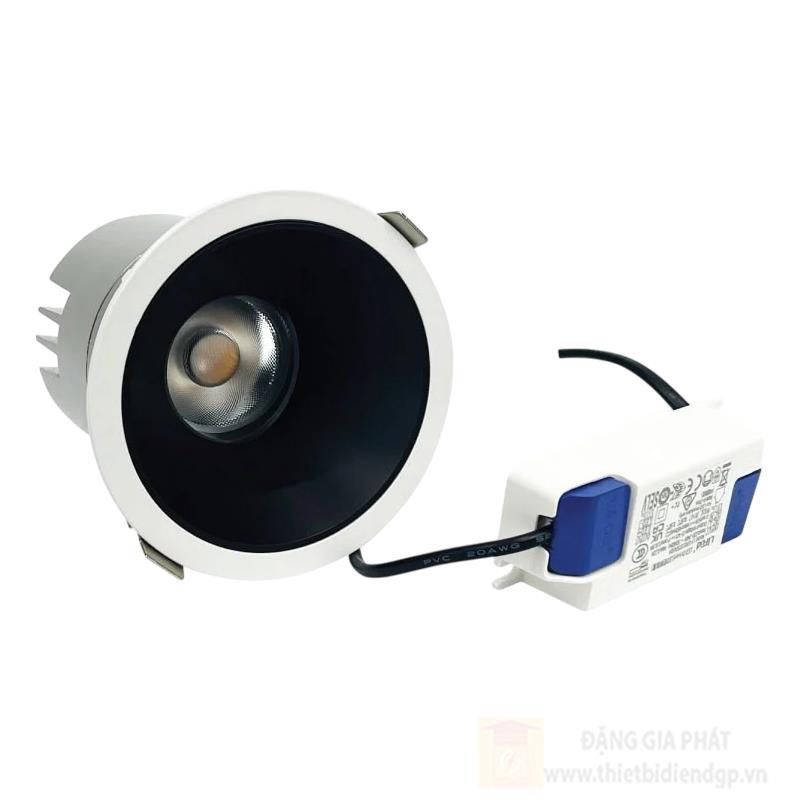 Đèn Led âm trần chiếu điếm GS Lighting GSDSL-A chóa đen và trắng
