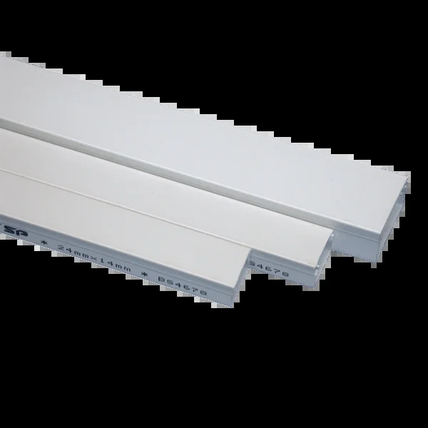 Máng Ghen Luồn Dây Điện Có Nắp 14*8mm/120*40mm